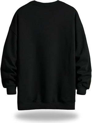 Gölge Stor Gym Body Bisiklet Yaka Unisex Sweatshirt 960