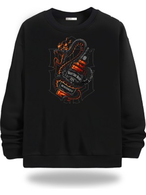 Gölge Store Motorcycles Bisiklet Yaka Unisex Sweatshirt 233