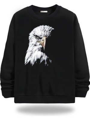 Gölge Stor Motorcycles Bisiklet Yaka Unisex Sweatshirt 38