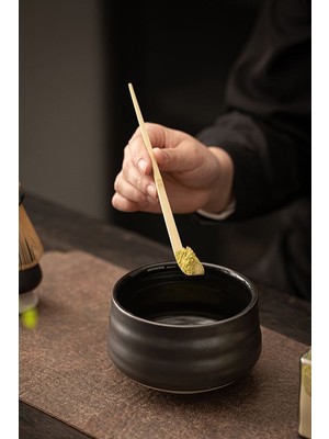 Weather Forecast Bambu Matcha Çayı Kaşık Bamboo Spoon