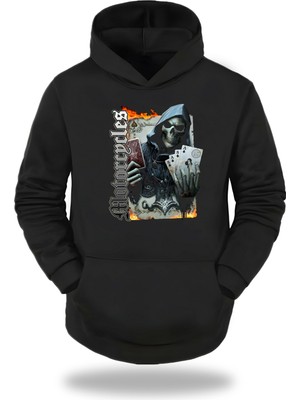 Gölge Store Motorcycles Kapşonlu Unisex Sweatshirt 930