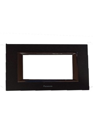 Panasonic Viko Panasonic Thea 4m Ultima Metal Eloxal Siyah Renk Çerçeve - WVTF28445AB-TR