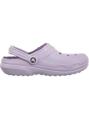 Crocs Classic Lined Clog Mauve Mist/Mauve Mist Terlik 203591-5Pu