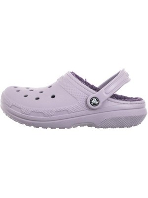 Crocs Classic Lined Clog Mauve Mist/Mauve Mist Terlik 203591-5Pu