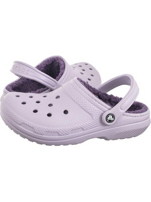 Crocs Classic Lined Clog Mauve Mist/Mauve Mist Terlik 203591-5Pu