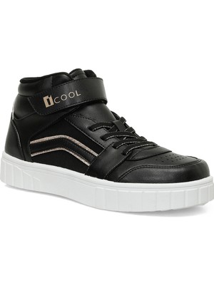 I Cool Brenta G 4pr Siyah Kız Çocuk High Sneaker