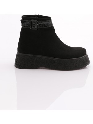 Dgn 07 Kadin Üstü Kemerli Kalin Taban Bot