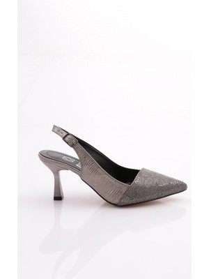 DGN K829 Kadın Topuklu Abiye Ayakkabı