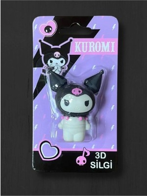 Tüftürük Kuromi Lisanslı 3D Silgi