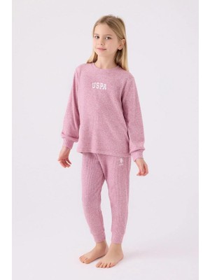 U.S. Polo Assn.  US1987-4 Kız Çocuk Pijama Takım