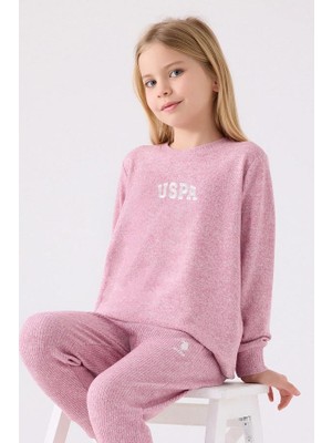 U.S. Polo Assn.  US1987-4 Kız Çocuk Pijama Takım