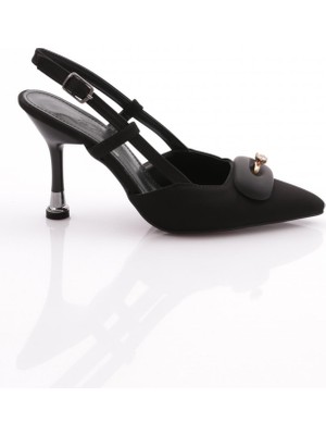 Dgn 515-1 Kadin Arkadan Bağlamali Topuklu Ayakkkabi