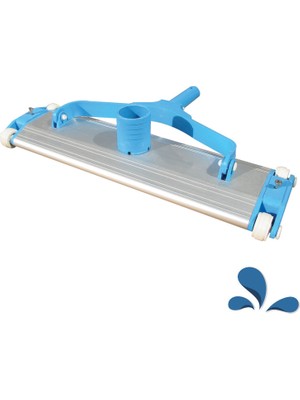 Pina Havuz Flat Alüminyum Vakum Süpürgesi 50mm 2" 45cm Klipsli