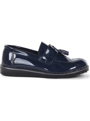 Kiko Kids Cision Papyonlu Erkek Çocuk Okul Sünnet Ayakkabısı Lacivert