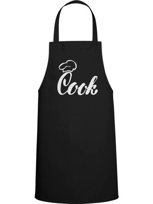 Cook Özel Baskılı Chef Mutfak Önlüğü