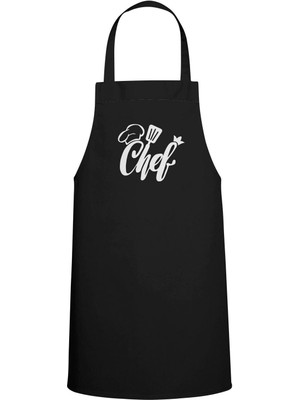 Chef Özel Baskılı Chef Mutfak Önlüğü