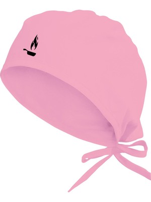 Unisex Pembe Chef Temalı Özel Bone