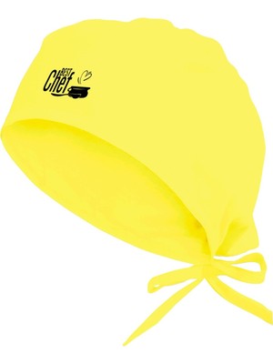 Sarı Chef ve Aşçılara Özel Mutfak Bonesi