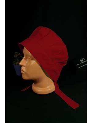 Tek Renk Mantar Bone Bordo