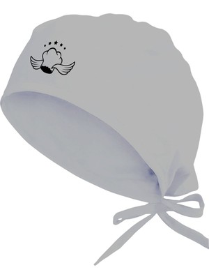 Unisex Griyıldızlı Şef Temalı Mutfak Bone