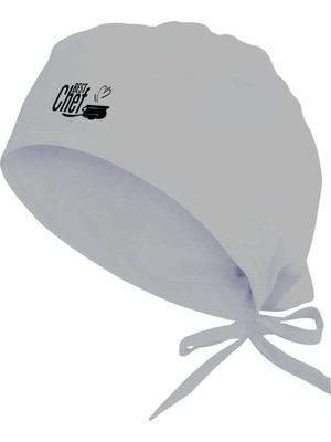 Gri Chef ve Aşçılara Özel Mutfak Bonesi