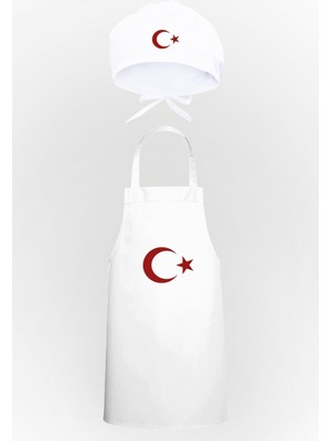 Ayyıldız Tasarım Mutfak Önlüğü & Bone Avantaj Paketi