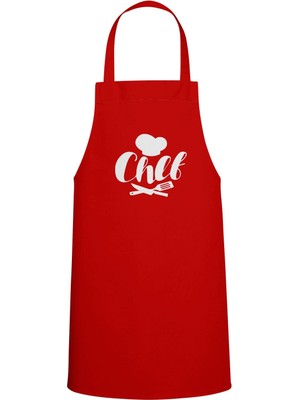 Chef Özel Baskılı Chef Mutfak Önlüğü
