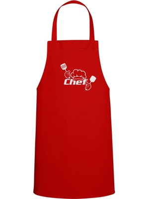 Chef Özel Baskılı Chef Mutfak Önlüğü