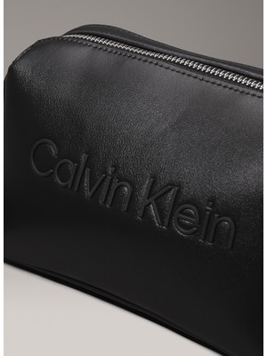 Calvin Klein Siyah 19,5X11,5X6,5 cm Erkek Postacı Çantası Ck Set Camera Bag