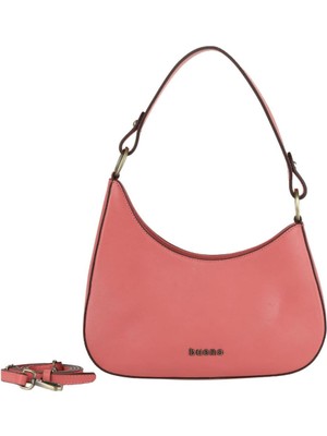 Bueno Shoes Mercan Deri Kadın Omuz Çantası 01WBA7951 01WBA7951