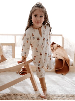 Luna Kids 1.0 Tog Uyku Tulumu - Dondurma Desenli