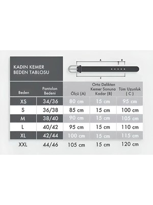 Paslanmaz Çelik Toka Beyaz Kadın Kemer, Pantolon Kemeri, Etek Kemeri, Elbise Kemeri, Ceket Kemeri,