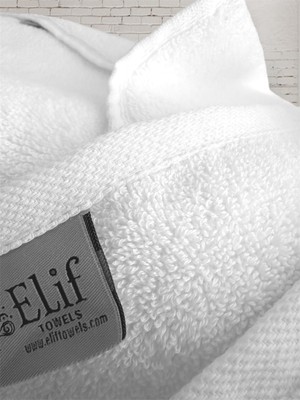 Elif Towels Organic Pamuk Premium El Yüz Havlusu 50 x 90 Cm