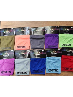 Dikişsiz Erkek Boxer 10LU Renkli