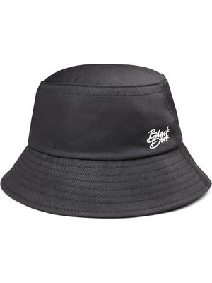 Black Börk Blackbörk V1 Bucket Balık - 1sb Kod Logolu Unisex Bucket Siyah Şapka