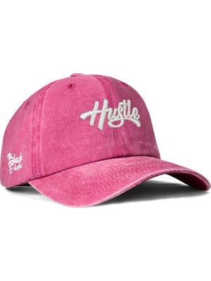 Blackbörk  Baseball Hustle Unisex Vintage Pembe Şapka (Cap)