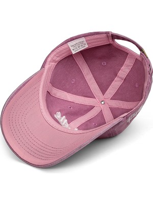 Blackbörk  Baseball Hustle Unisex Vintage Toz Pembe Şapka (Cap)