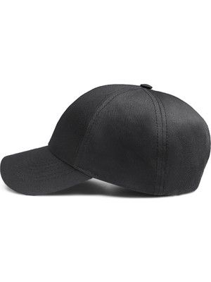 Black Börk Six Baseball Unisex Siyah Şapka