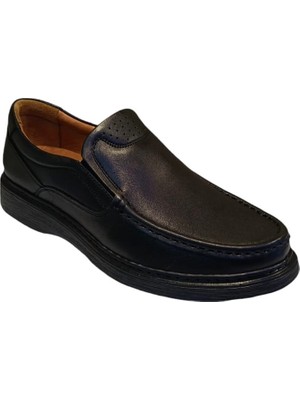 Wexperon 380 Erkek  Deri Comfort Ayakkabı Siyah