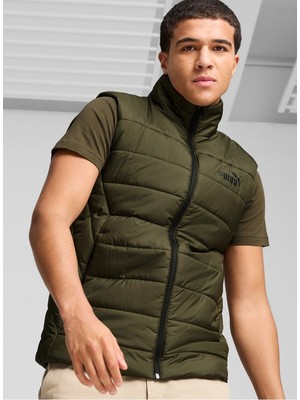 Puma Erkek Yelek Ess Padded Vest Koyu Yesil - 84893970 L - Koyu Yeşil