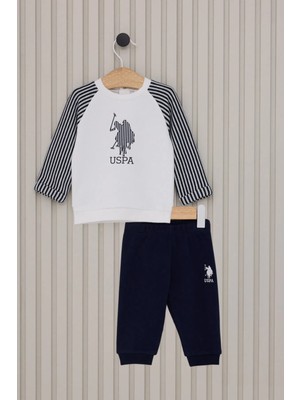 U.S. Polo Assn. Beyaz Erkek Bebek Takım