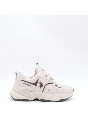 U.S. Polo Assn. 4W Isabella 4pr Kadın Spor Ayakkabı A101880368 Bej