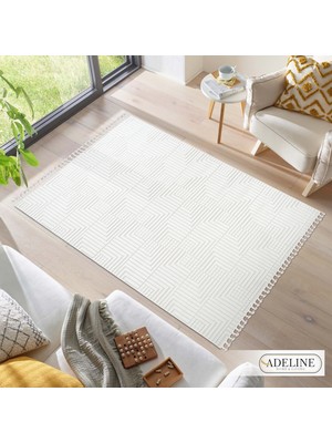 Adeline Home Portre 5205 Iskandinav Modern Toz Vermeyen Salon Mutfak Balkon Halısı