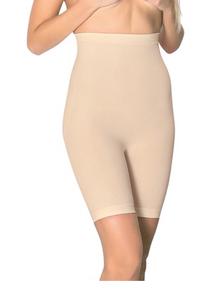 Figiza Kadın Dikişsiz Yüksek Bel Paçalı Korse Tayt Toparlayıcı Özellikleriyle İncelten Tasarım