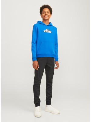 Jack & Jones Lastikli Paça Siyah Erkek Eşofman Altı 12263193