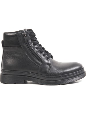 Bulldozer Deri Siyah Erkek Bot Bul-240250