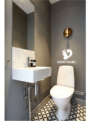 Mcem Store Banyo Sticker-Wc Sticker-Ev Duvar Sticker
