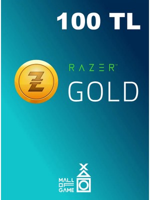 Mall Of Game Razer Gold 100 Tl