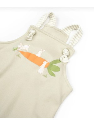 Baby Cosy Babycosy Bunny %100 Organik Pamuk Tulum & Salopet