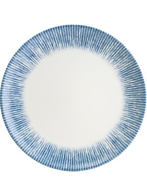 Bonna Iris Denim Gourmet 12 Adet 17 cm Porselen Düz Tabak